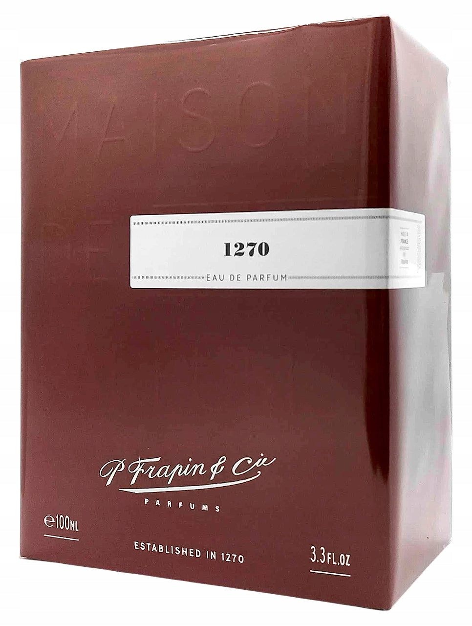 Frapin 1270 EDP 100ml Product in foil EAN (GTIN) 3760170200392