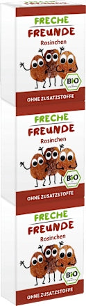 Freche Freunde Bio Raisins in Mini Boxes 3*14g