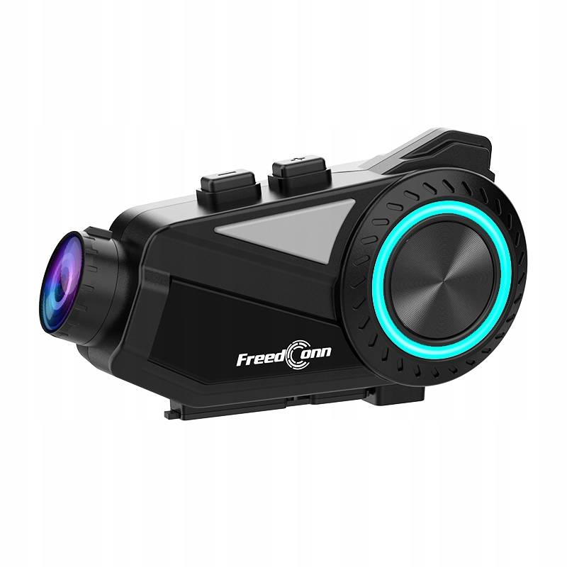 FreedConn R3 Bluetooth Intercom with Camera and Route Recording