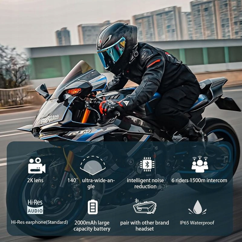 FreedConn R3 Pro intercom for helmet with camera, for motorcycle Manufacturer Freedconn