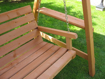 Freestanding 4-Person Garden Swing with Adjustable Canopy Product weight with unit packaging 60 kg