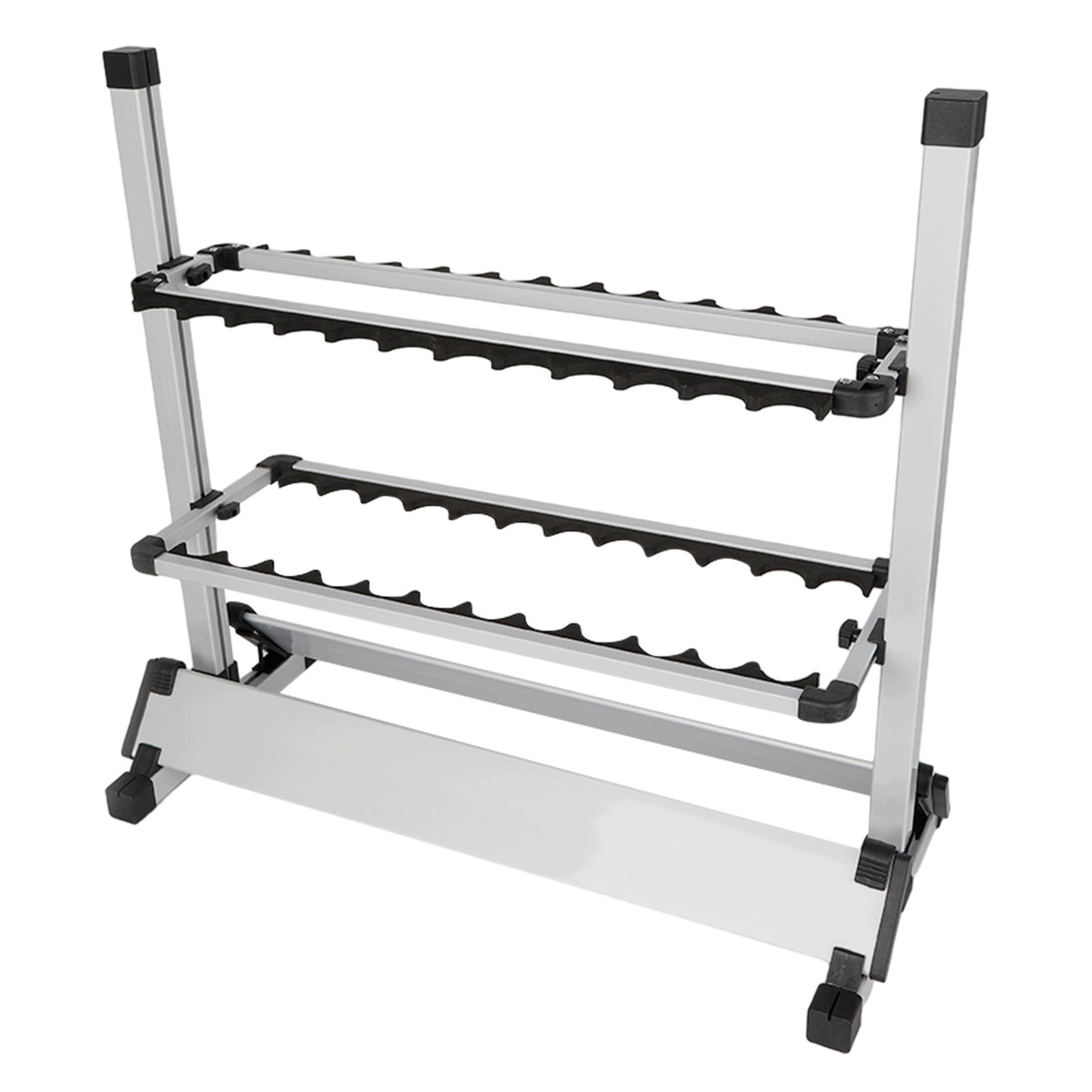Freestanding Fishing Rod Rack, 24-Rod Fishing Pole Display Stand