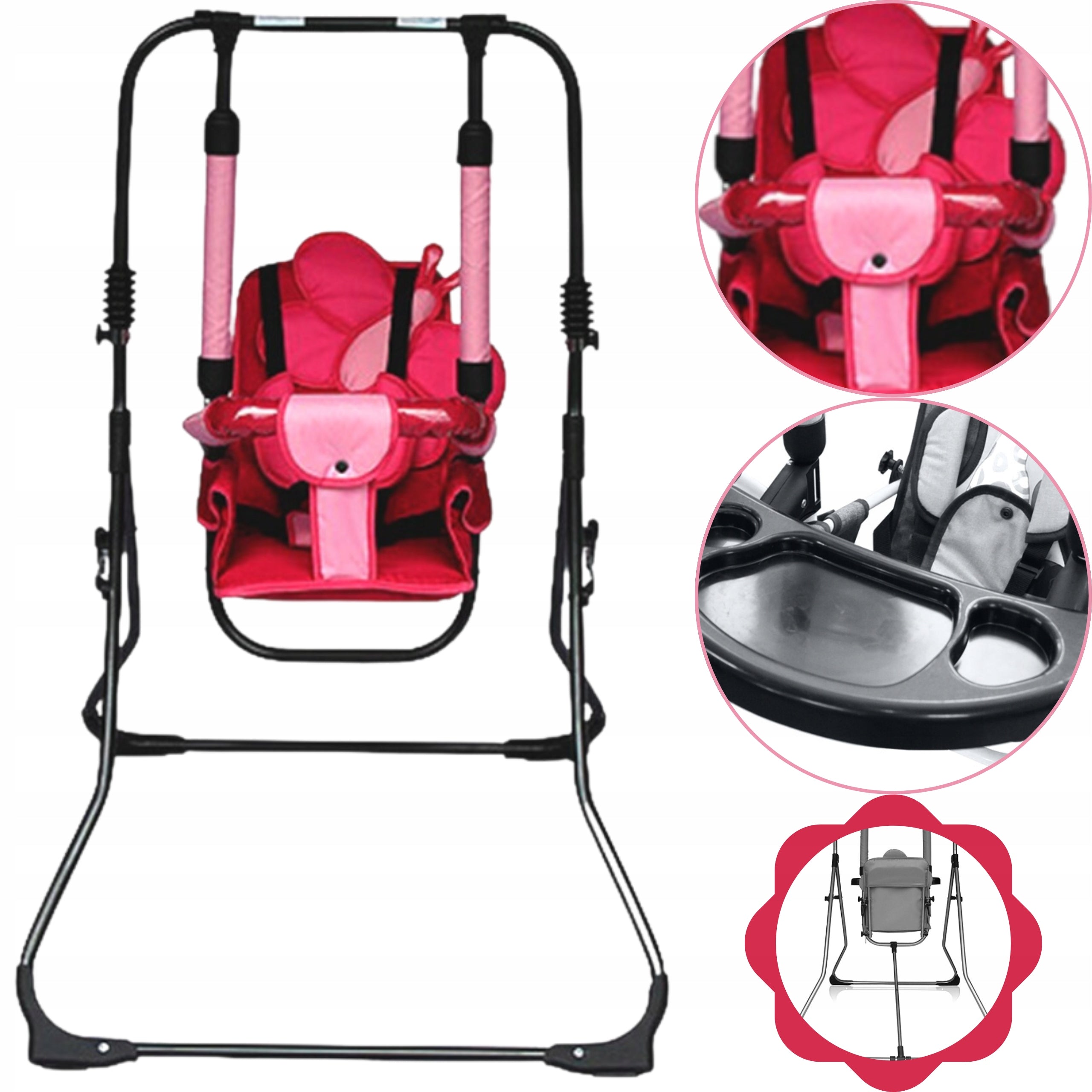 Freestanding Folding Swing for Kids Garden Home Children's Day 4in1 Manufacturer code A-12