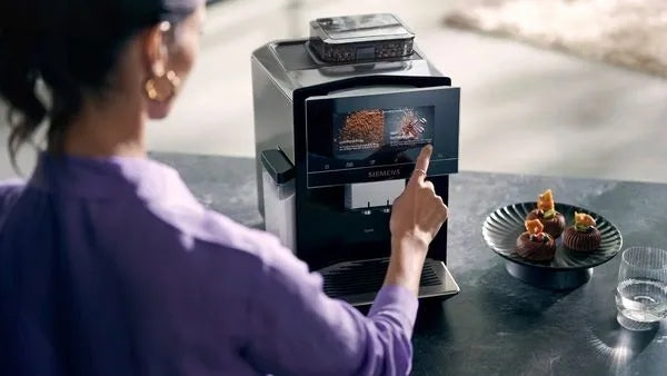 Freestanding coffee maker Siemens TQ905R09 1500 W black-steel Manufacturer code TQ905R09
