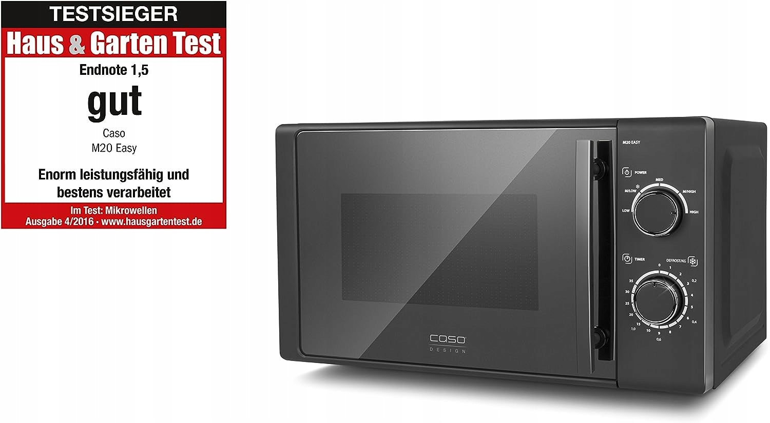 Freestanding microwave oven CASO Germany M20 EASY Manufacturer code 3309