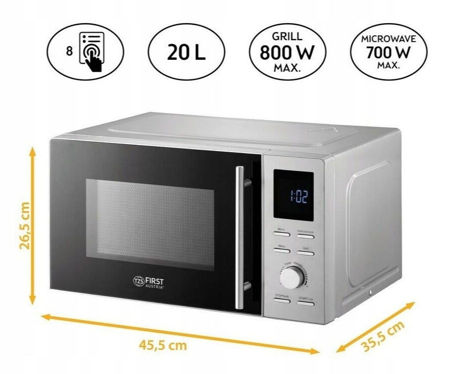 Freestanding microwave oven First Austria 5002-3 Brand First Austria