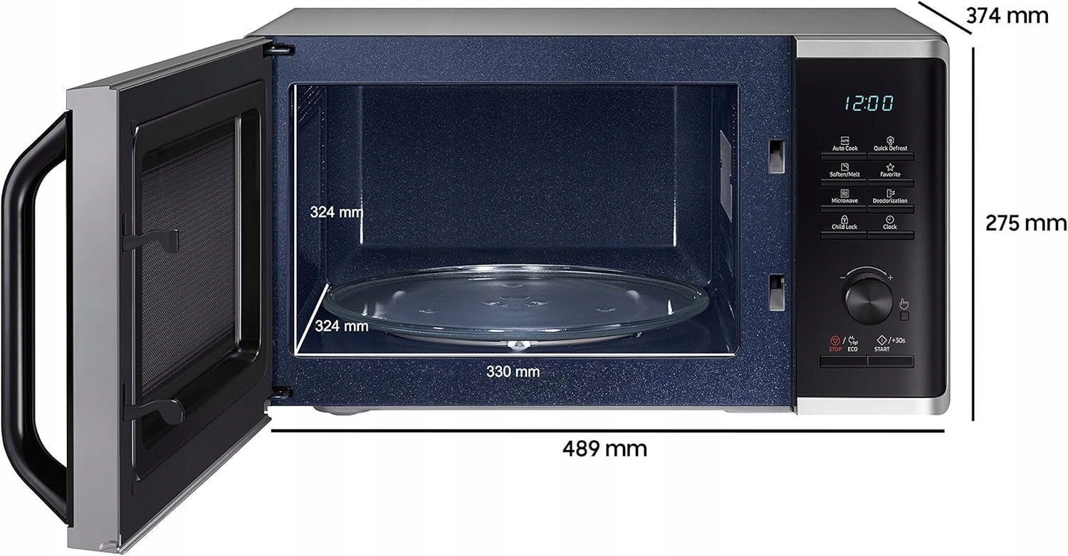 Freestanding microwave oven Samsung MS2AK3515AS/EG Manufacturer code MS2AK3515AS/EG
