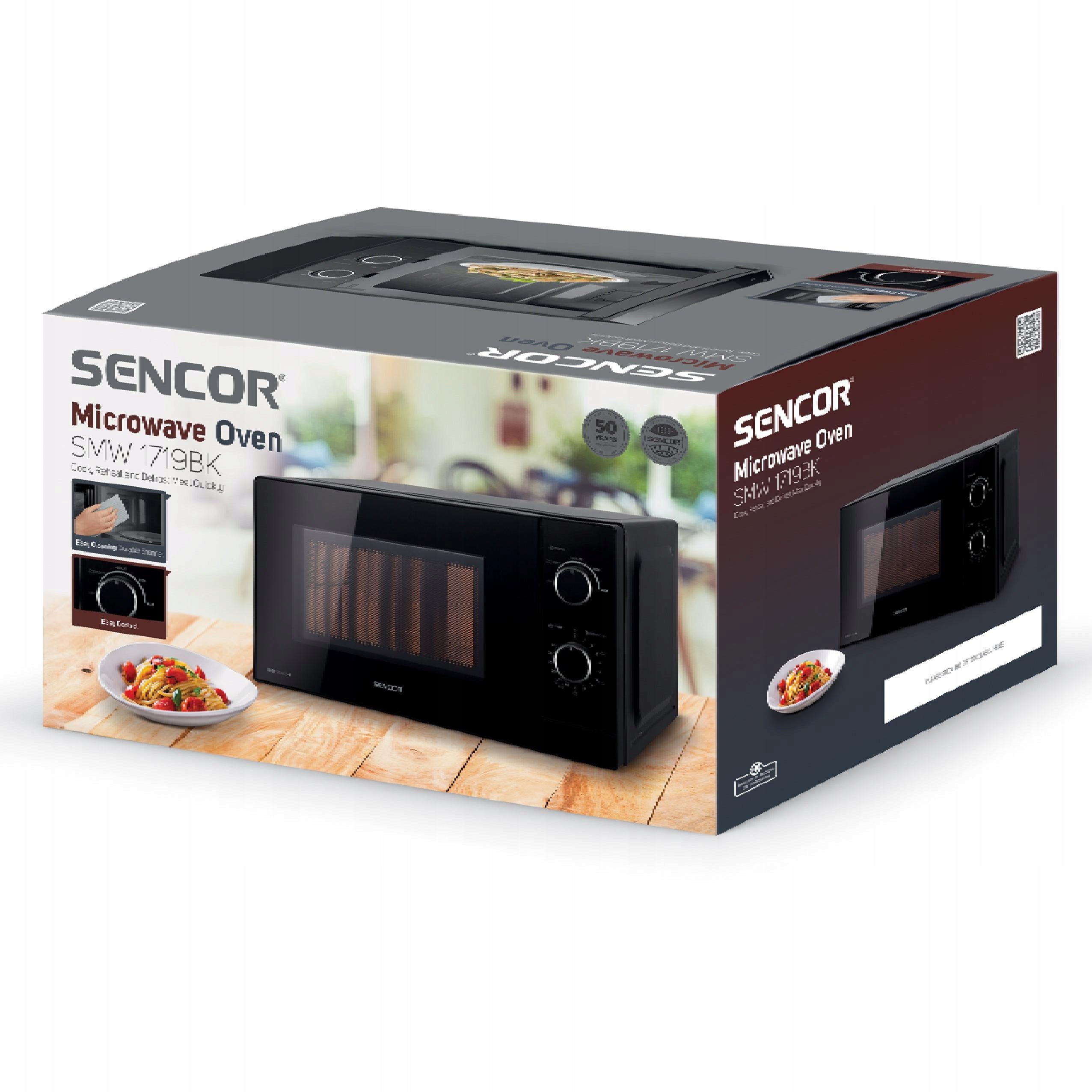 Freestanding microwave oven Sencor SMW 1719BK Manufacturer code SMW1719BK