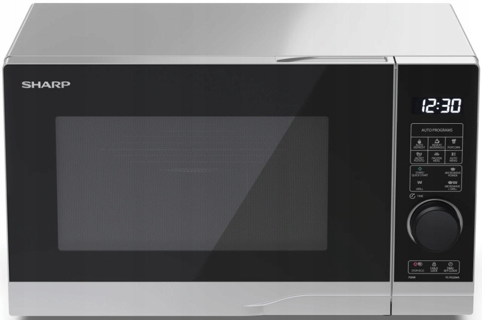 Freestanding microwave oven Sharp YC-PG204AE-S Brand Sharp