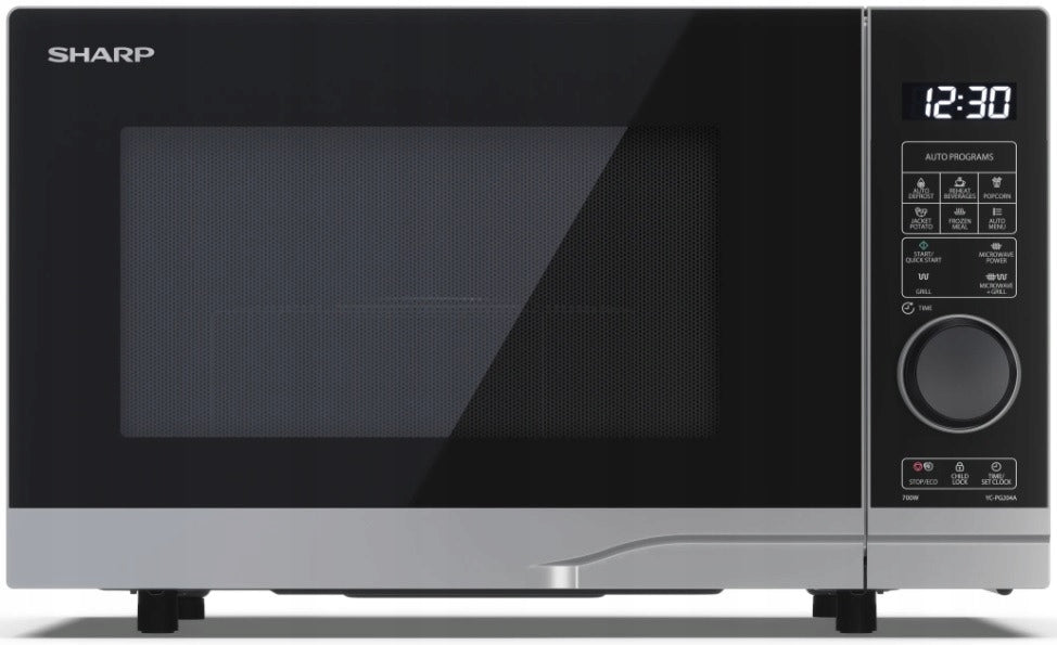 Freestanding microwave oven Sharp YC-PG204AE-S