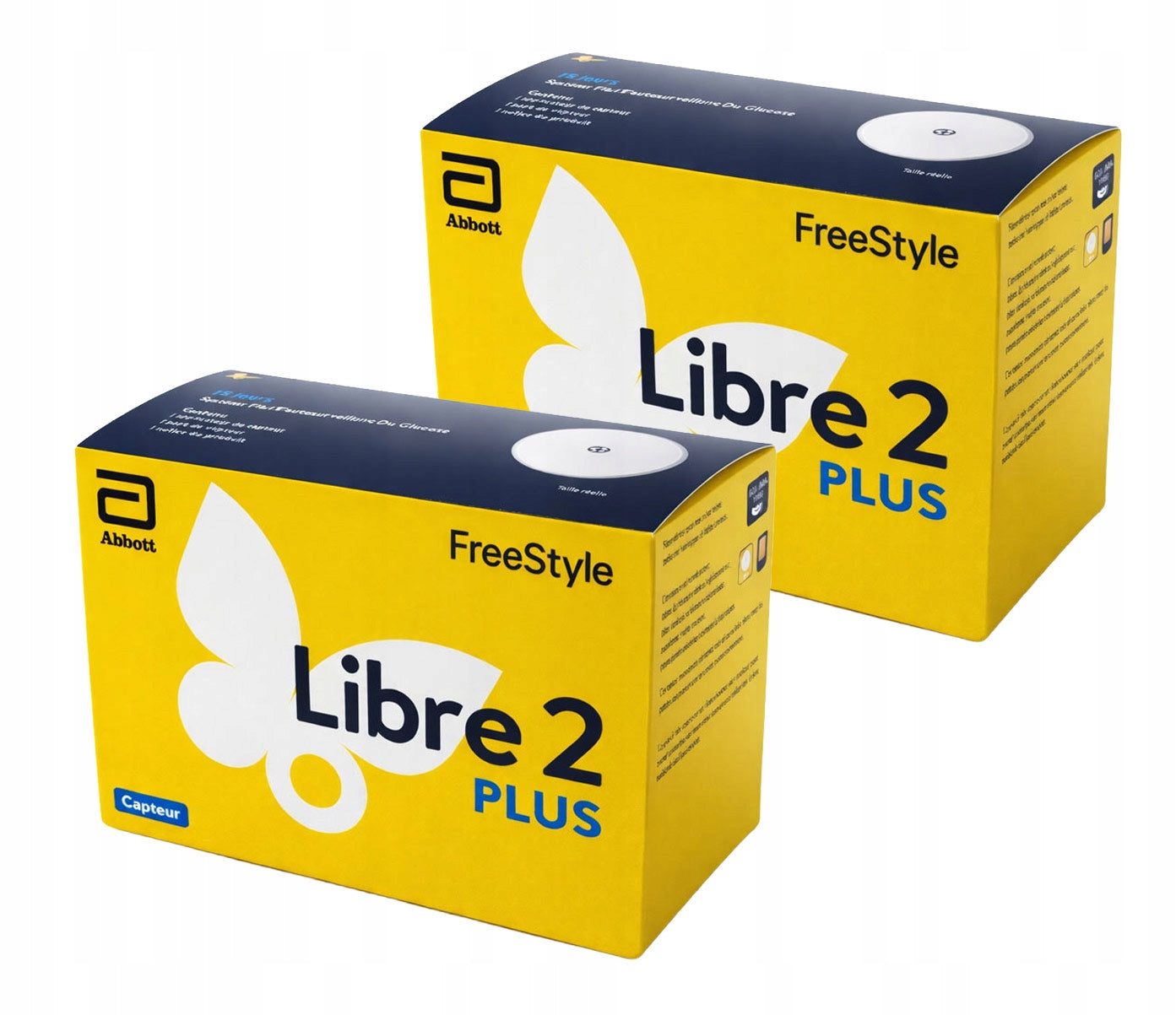 Freestyle Libre 2 - Plus Glucose Sensor with Alarm Function 2 Pack