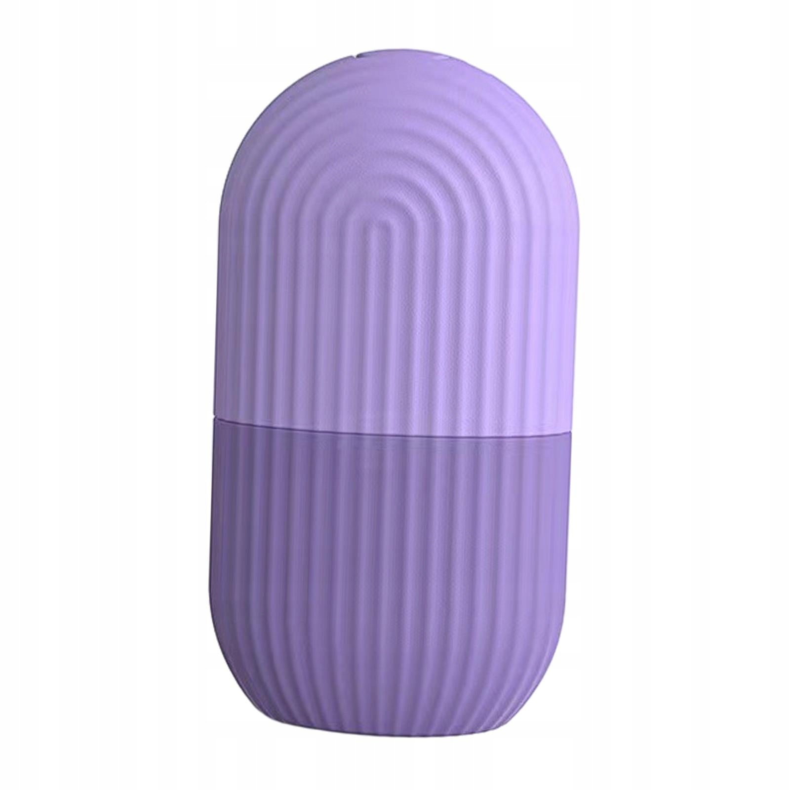 Freezable Face Ice Roller Facial Massager for Ladies Improve Blood Purple Color multicolor