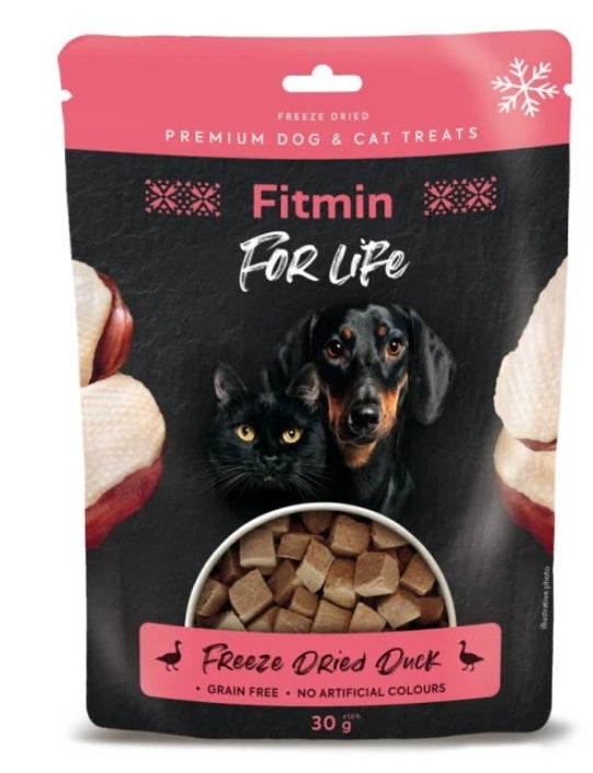Freeze-dried Treat Fitmin For Life Duck 30 g