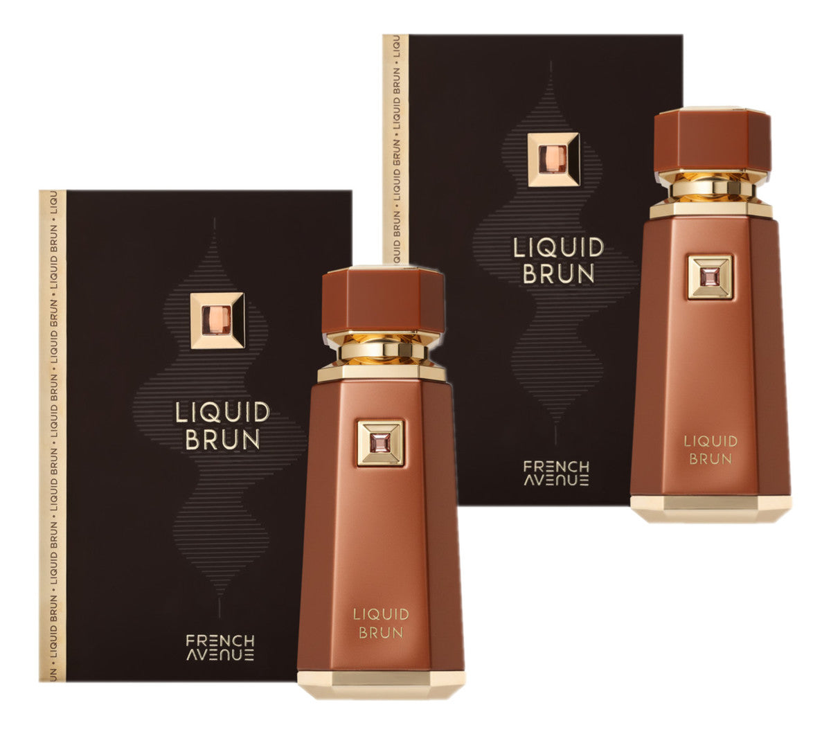 French Avenue Liquid Brun Eau de Parfum Unisex 2x100ml