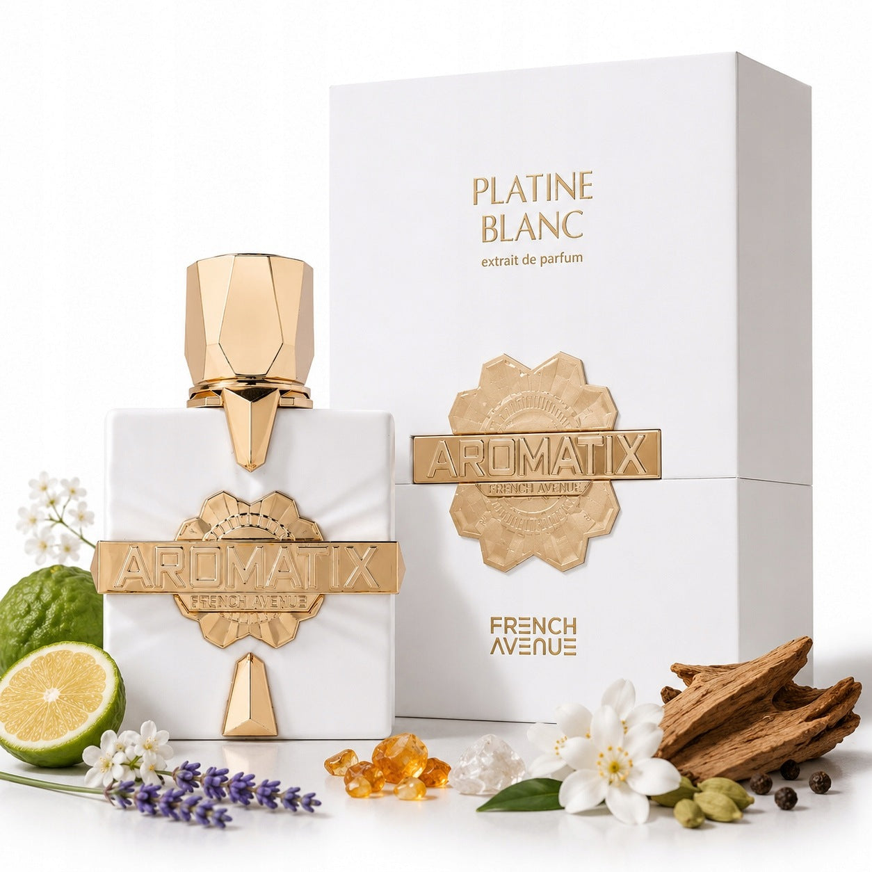 French Avenue Platine Blanc Aromatix X Extrait de Parfum 100 ml Unisex