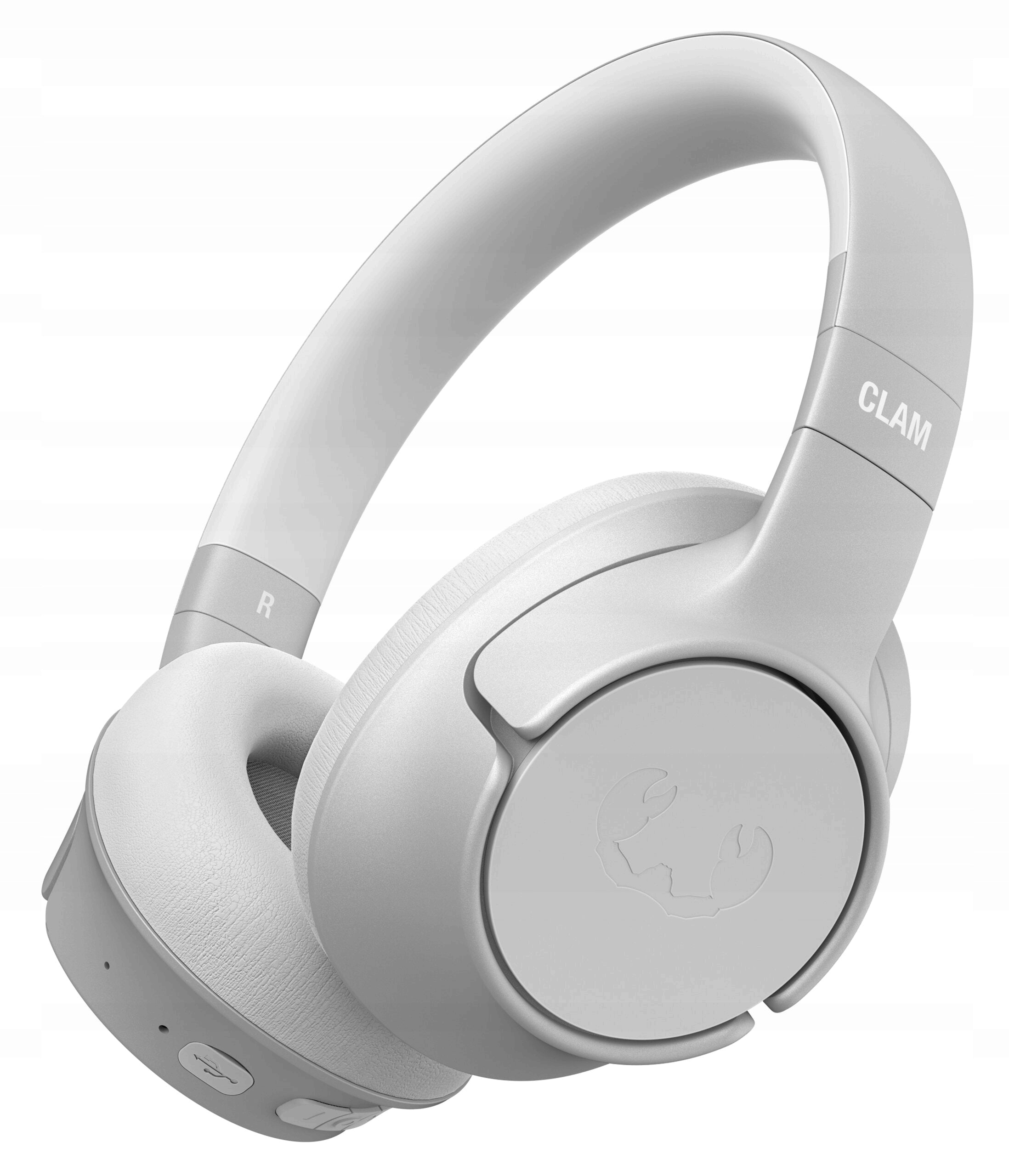 Fresh 'n Rebel Clam Fuse Wireless On-Ear Headphones White Soundproofing