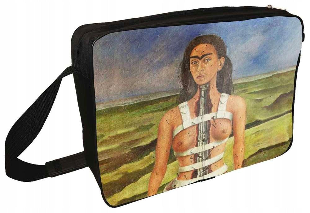 Frida Kahlo Shattered Column Shoulder Bag