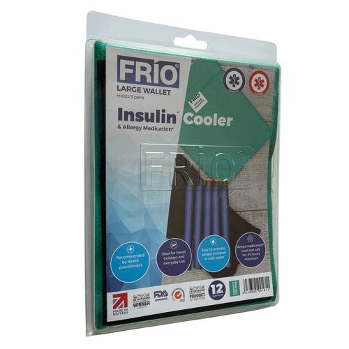 Frio, large case for 5 pens, green, 1 pc.