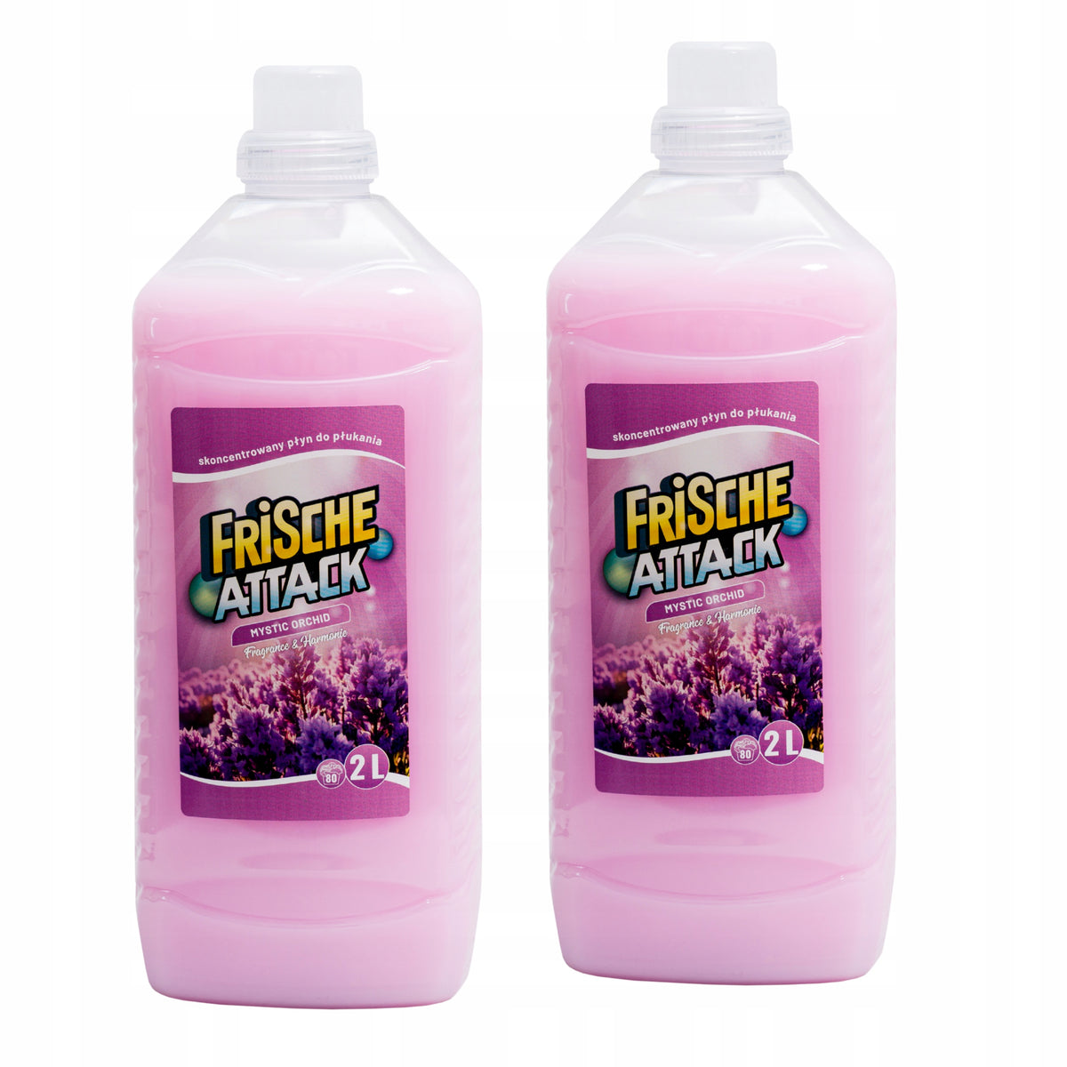 Frische Attack Mystic Orchid 2L Concentrated Fabric Rinsing Liquid X2