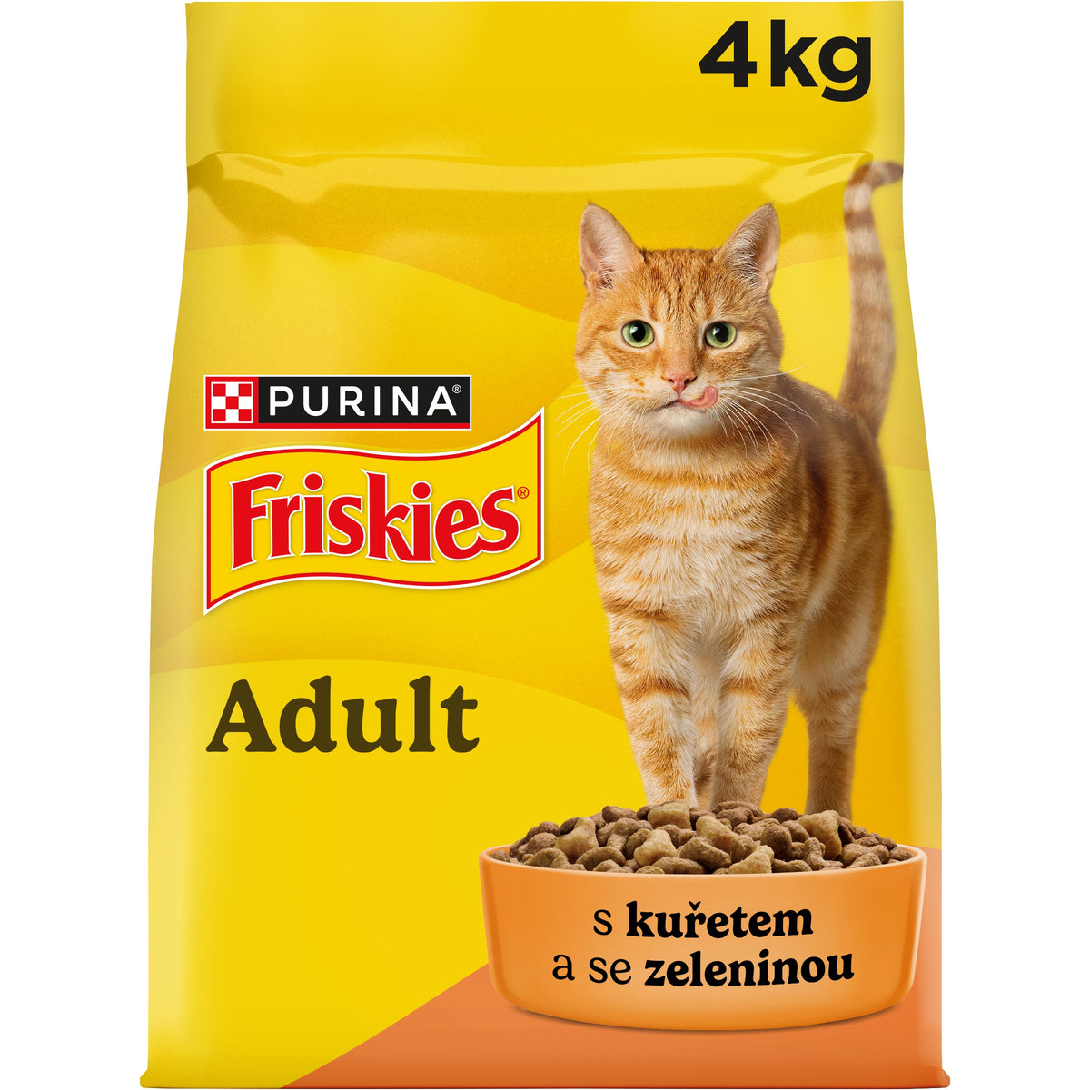 Friskies Cat with chicken and vegetable rag 4 kg