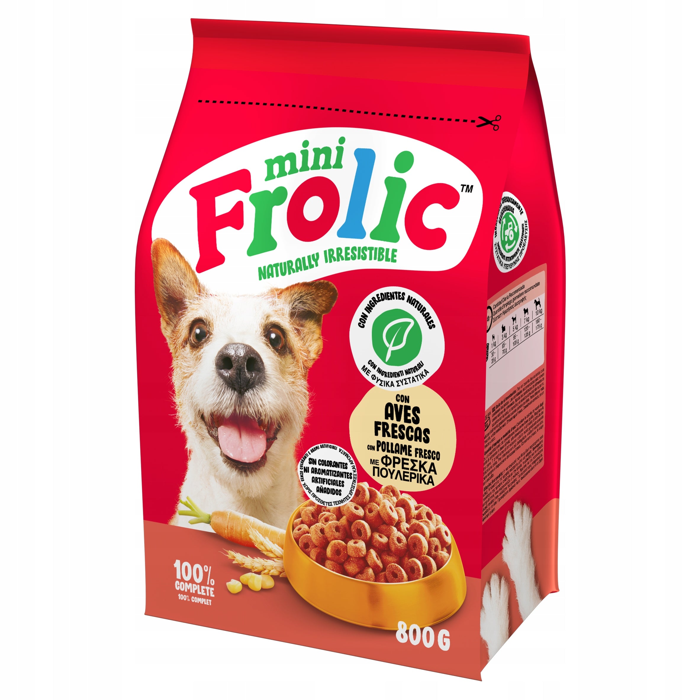 Frolic beef dry food 0,8 kg