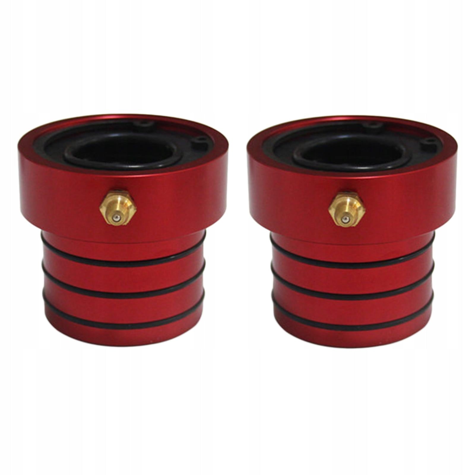 Front Axle Tube Seal Compatible with Jeep Wrangler YJ ; Jeep Wrangler Red