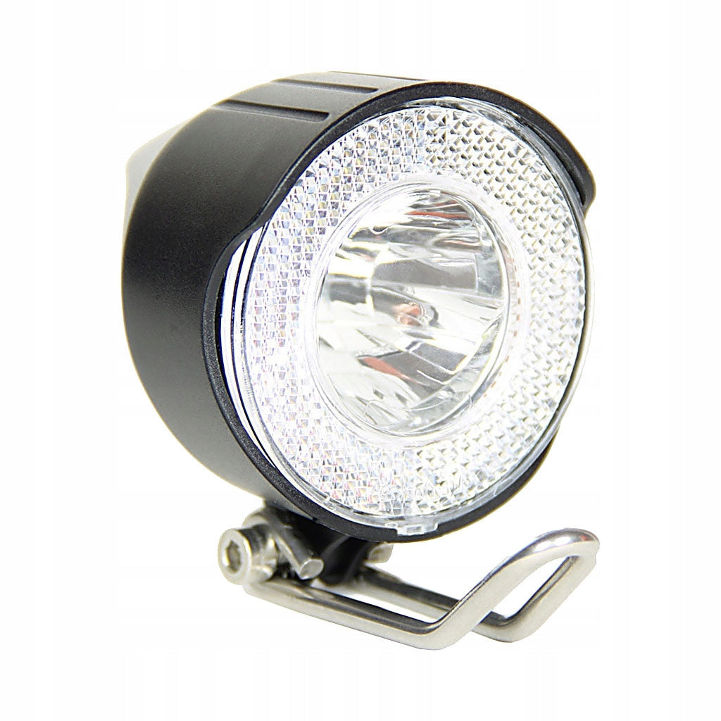 Front BICYCLE LAMP FOR DYNAMO, mounted on fork Kind front-facing