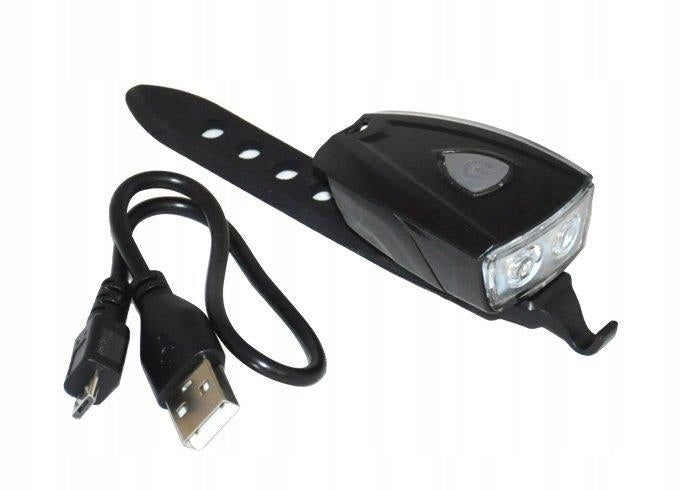 Front Bike Light LED USB for Handlebar Front Bike Lamp AXER