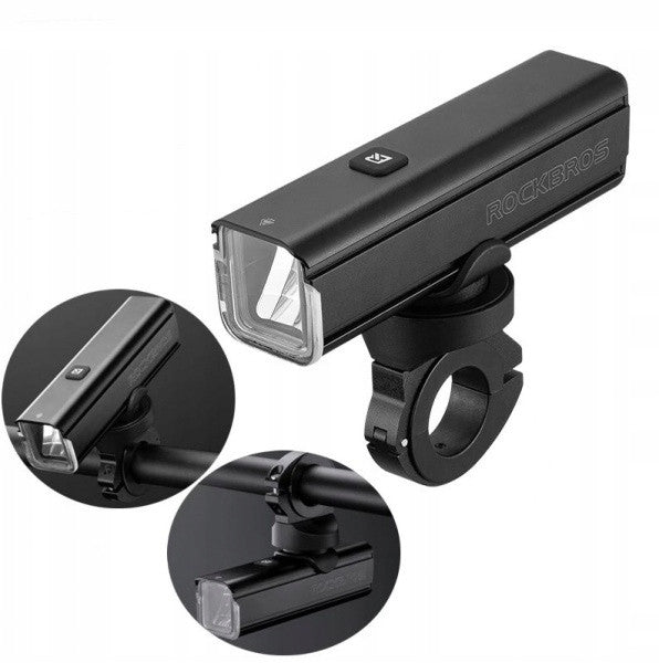 Front Bike Light Rockbros RHL1000 LED USB 1000LM IPX6