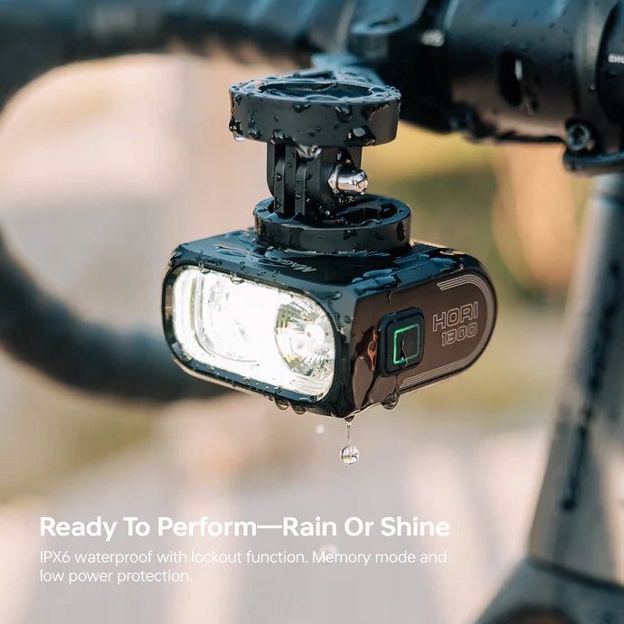 Front Light Magicshine HORI 1300 with Remote Control USB-C IPX6 1300lm Weight 151 g
