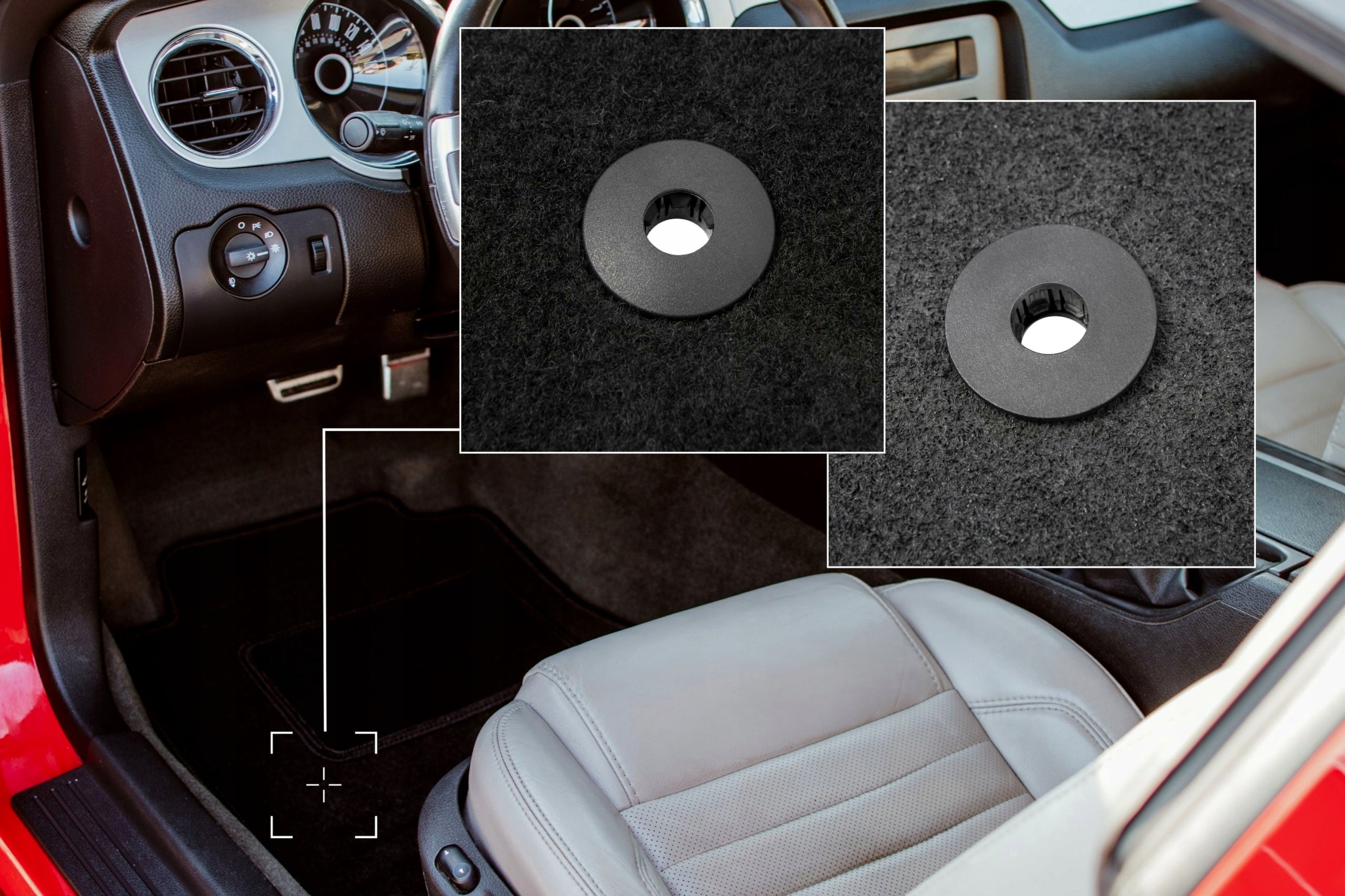 Front Velour Rugs for: Mazda 6 II GH sedan, station wagon, hatchback Manufacturer Wielganizator