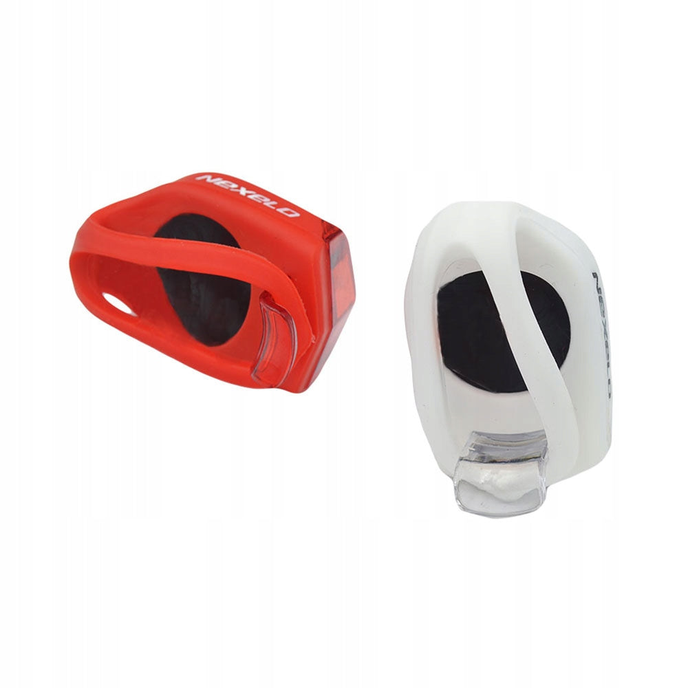 Front and rear bicycle lights SET OF LAMPS for bicycle front and rear LED Manufacturer code JY-267-D