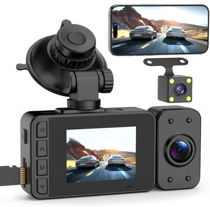 Front and rear car camera - Wi-Fi, car cameras