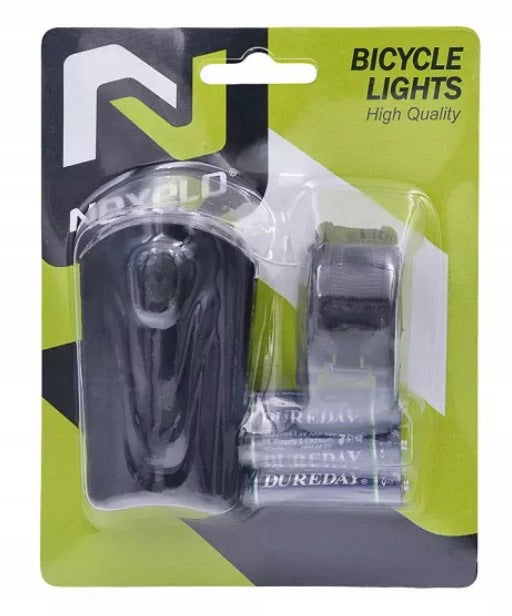 Front bicycle lamp NEXELO battery 40 Lm 2 functions IPX4 06885 Brand Nexelo