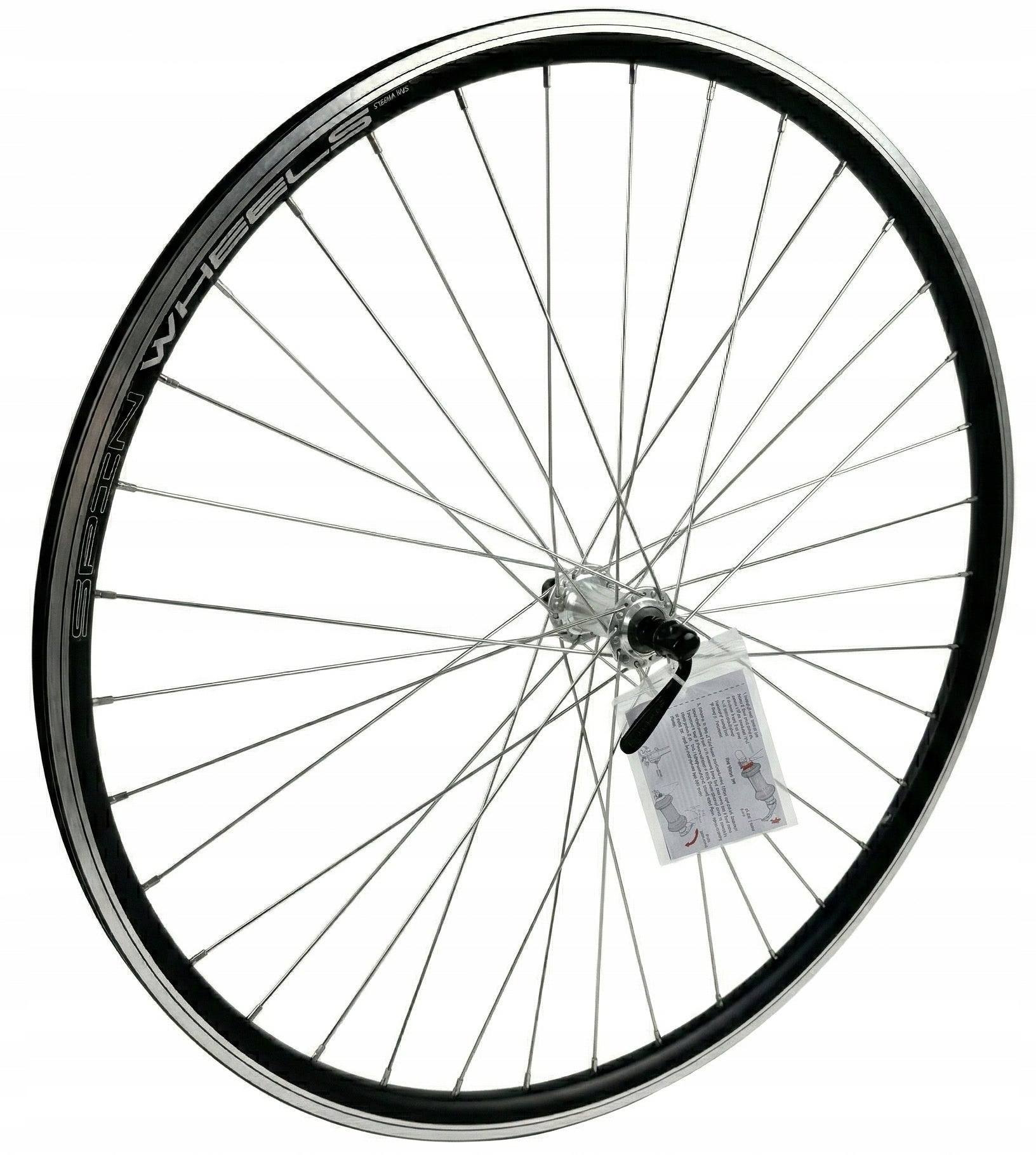 Front bicycle wheel 28 inches 622mm V-Brake SHIMANO TX-500 door closer