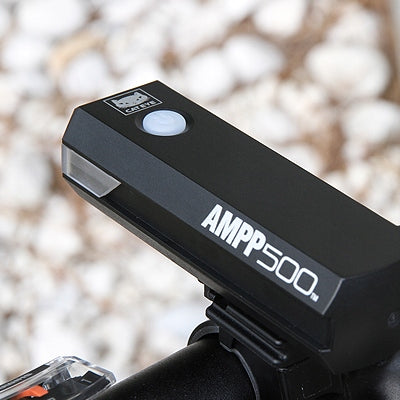 Front bike light CatEye AMPP500 USB 2200mAh Kind front-facing