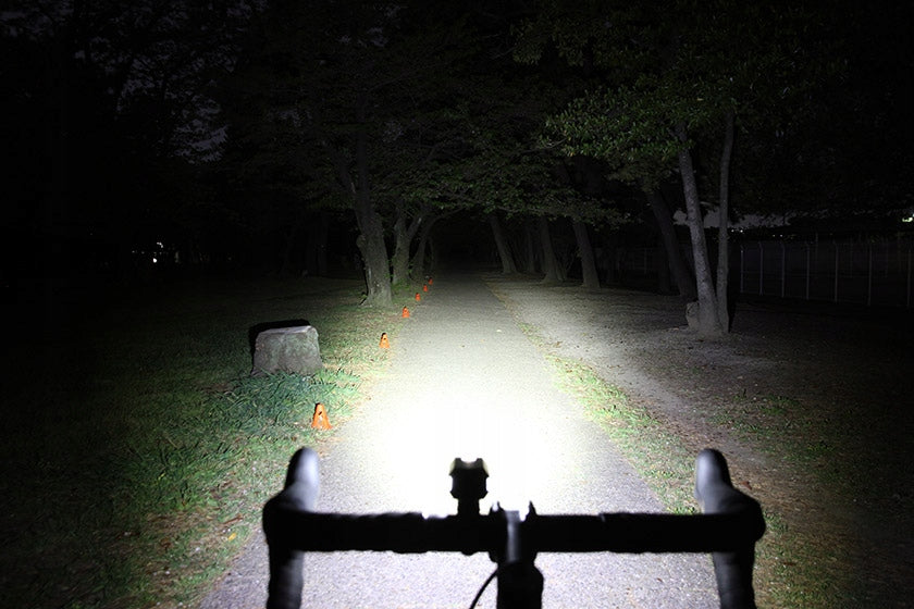 Front bike light CatEye AMPP500 USB 2200mAh Light beam 500 lm
