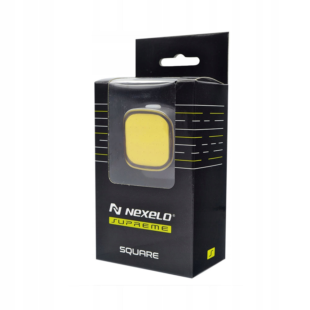 Front bike light NEXELO bicycle lamp front battery 5 functions Light beam 90 lm