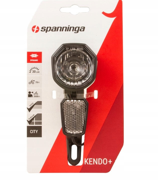Front bike light Spanninga Kendo dynamo Manufacturer code SNG-H057038