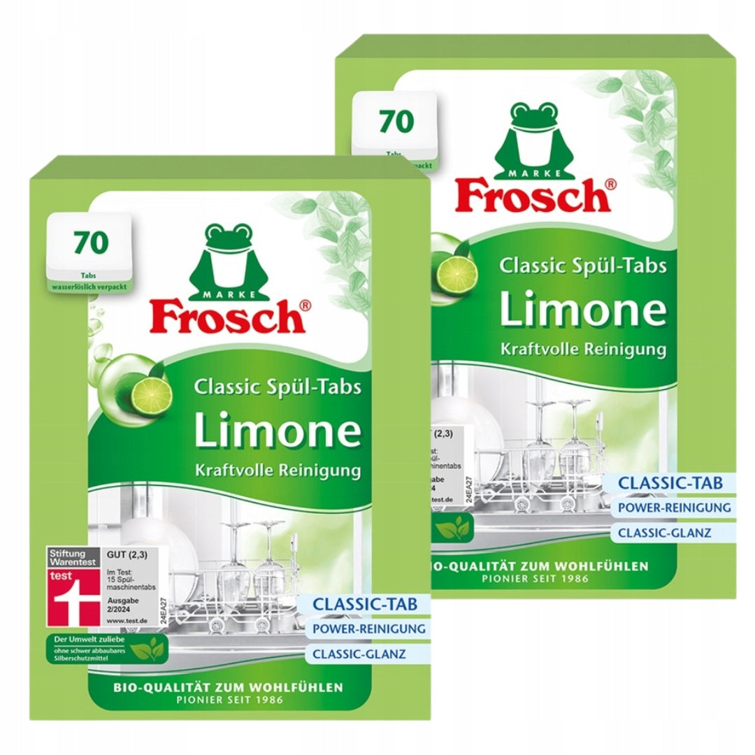 Frosch Lime Tablets for Classic Dishwashers 140 pcs.
