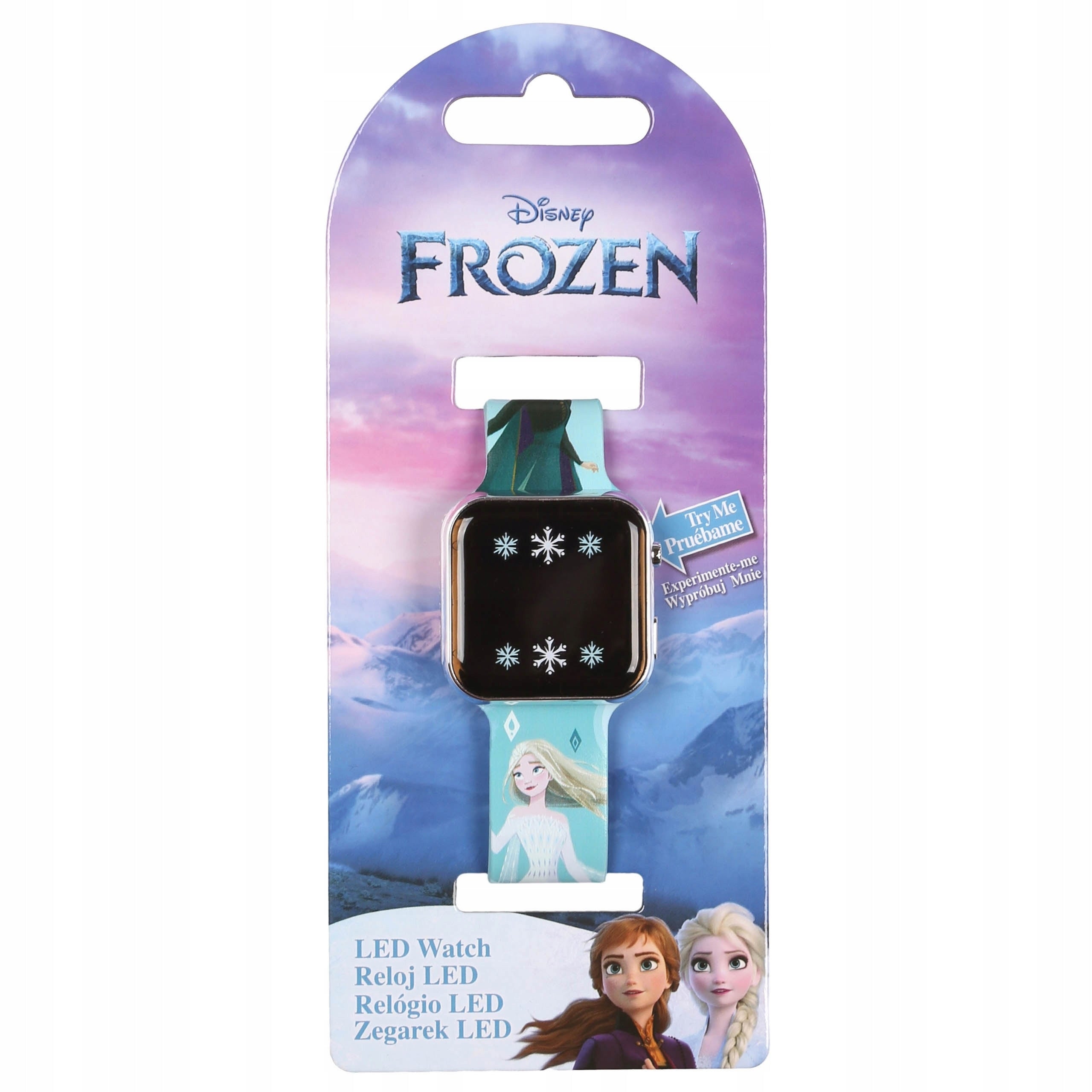 Frozen Anna Elsa DIGITAL LED Wristwatch DATE AND TIME Brand Disney