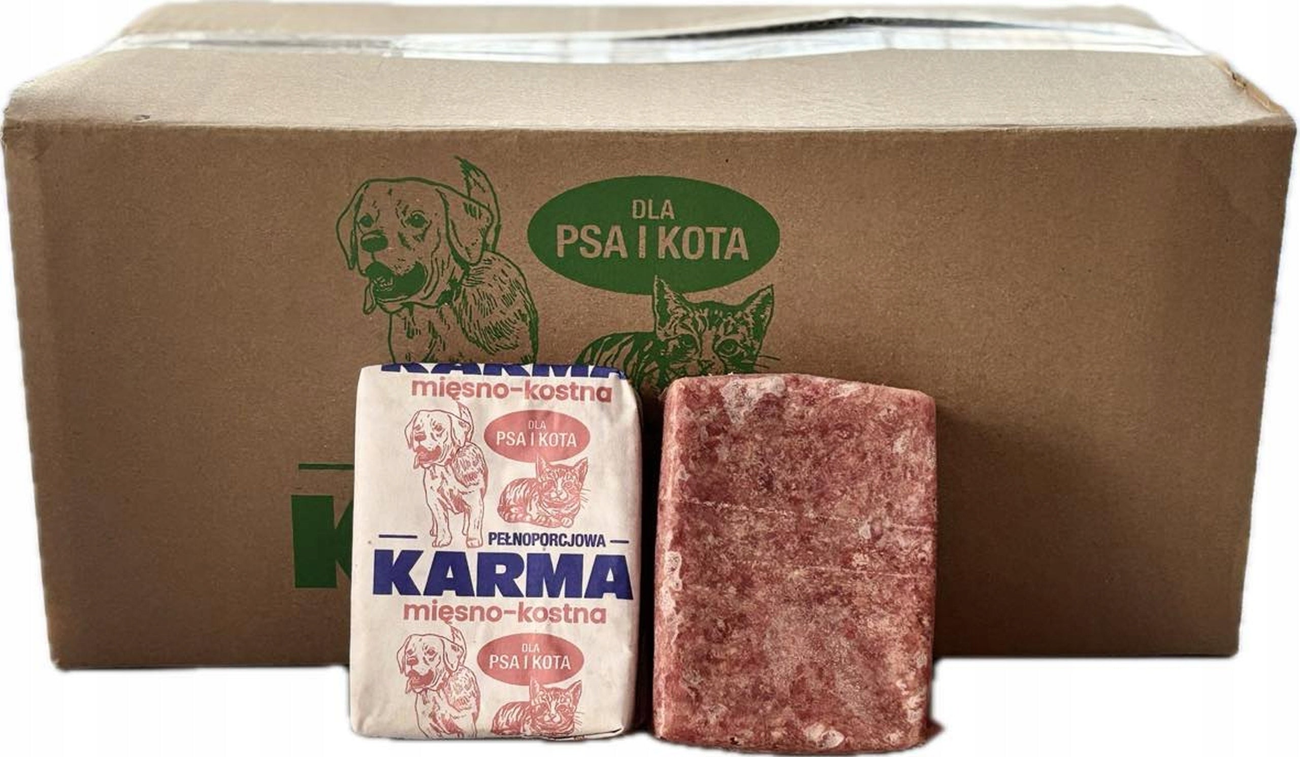 Frozen poultry food for dog and cat 10 kg Brand no brand