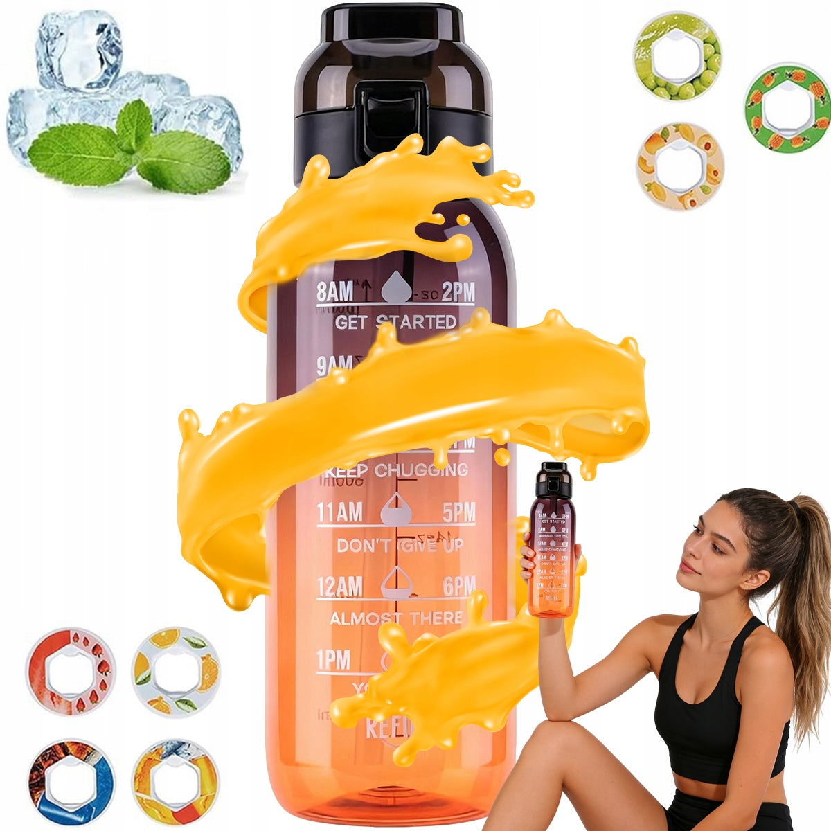 Fruit Flavoured Water Bottle Scent Water Bottle