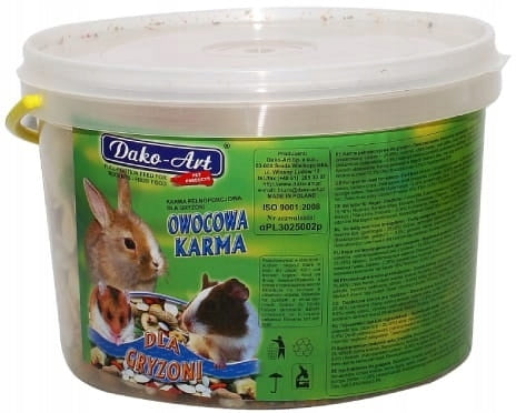 Fruit Food Rodent 5L Dako-Art #25