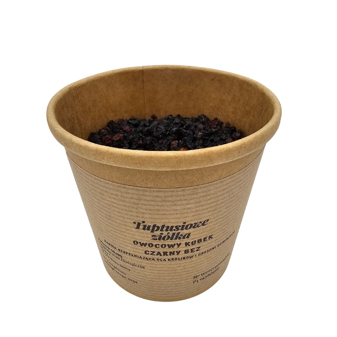 Fruit Mug Black Without for Rabbit and Rodent Antibacterial