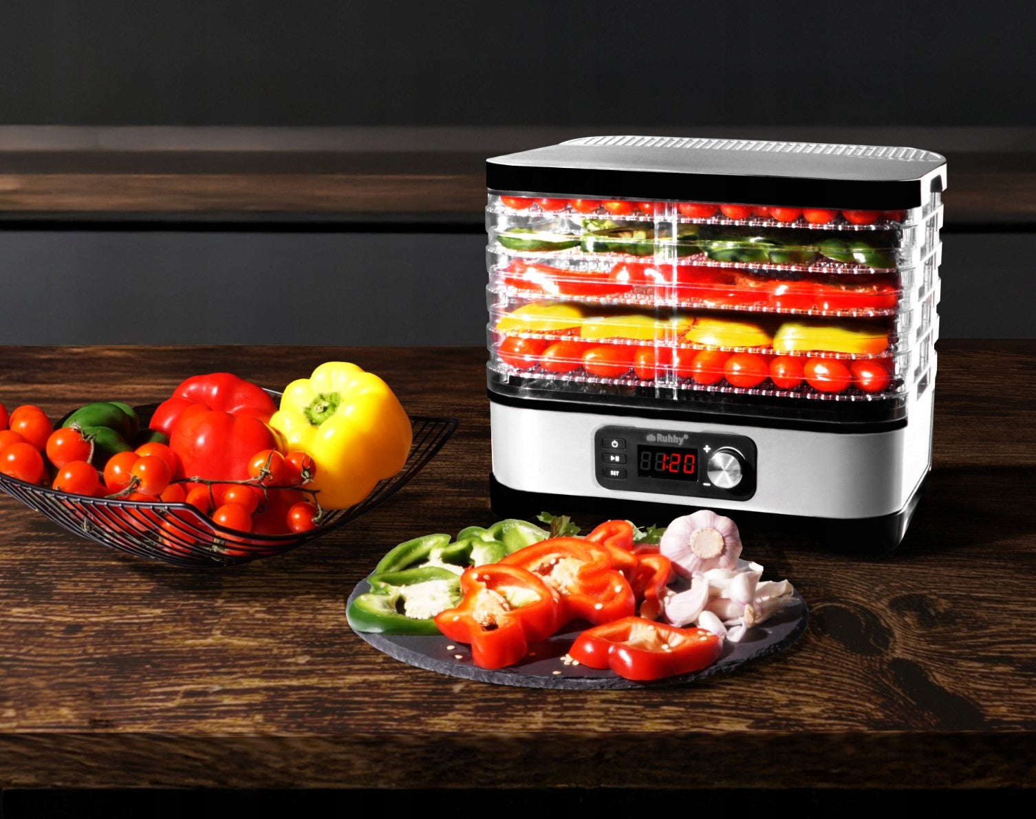Fruit Mushroom Dryer Vegetable Herbs Large STILHOFF Timer+Pliers+Knife Manufacturer code S1