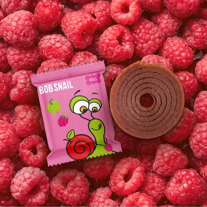 Fruit Rolls 42 pieces MIX Flavours 420g ( 42 x 10g ) Bob Snail Packaging status original