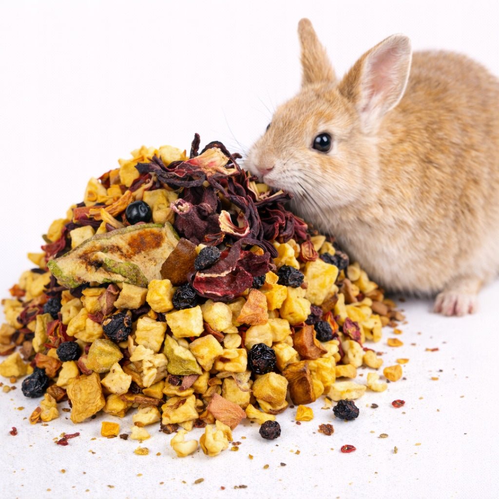 Fruit herbs for rabbit - natural fruit and herbal blend 100g