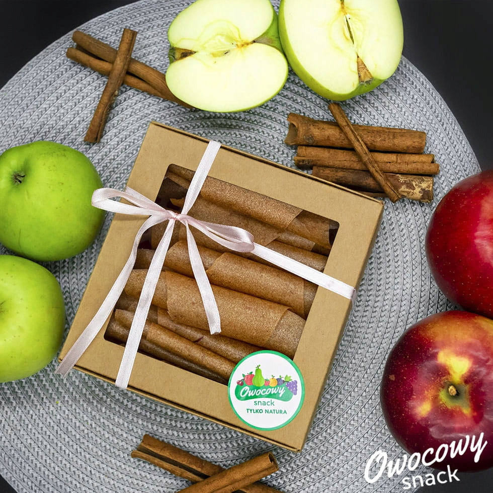 Fruity Apple Snack with Cinnamon 50g Medical device no