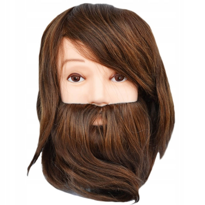 Kopf Eurostil, Naturhaar, 15-18 cm 